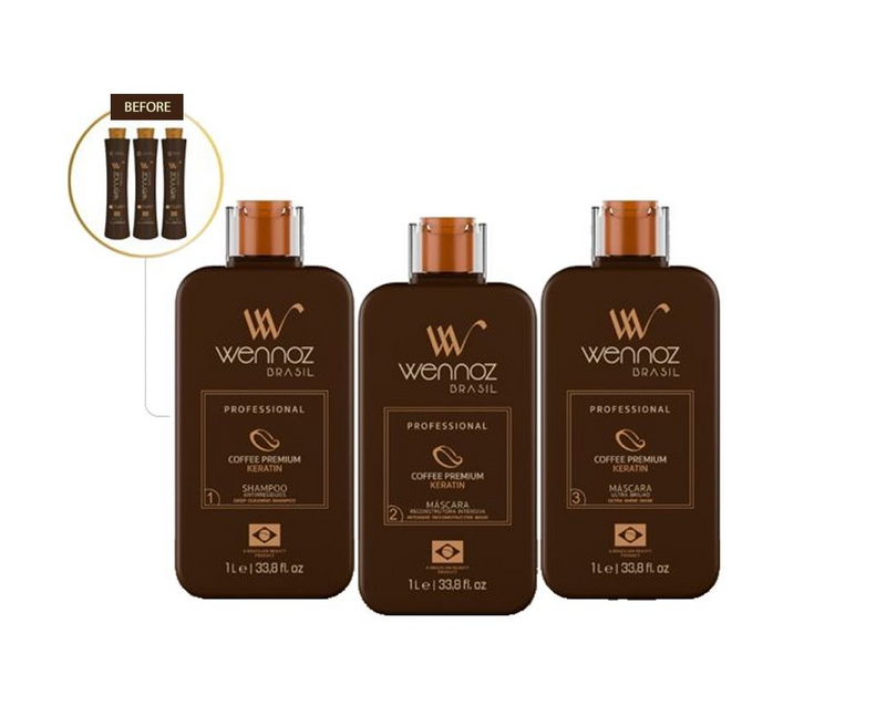 CAFÉ PREMIUM HONMA TOKYO ALL LISS HAIR SMOOTHING 3 X 1000ml / 34fl.oz.